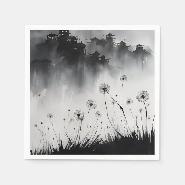 Servilleta De Papel Dandelions (Anverso)