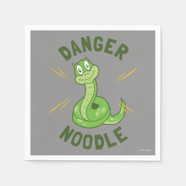 Servilleta De Papel Danger Noodle (Anverso)