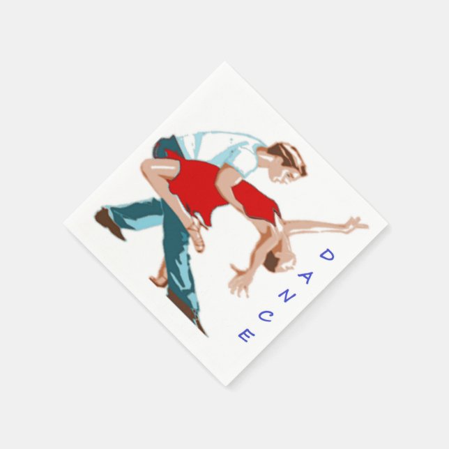 SERVILLETA DE PAPEL DANZA (Borde)