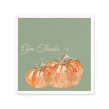 Dar las gracias Calabaza