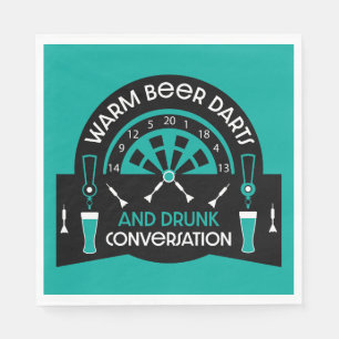 Servilleta De Papel Dardos de pub clásicos