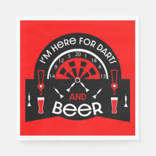 Servilleta De Papel Dardos de pub clásicos