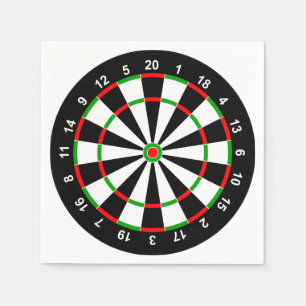 Servilleta De Papel Dartboard