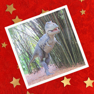 Servilleta De Papel Daspletosaurio - Papeles de dinosaurio