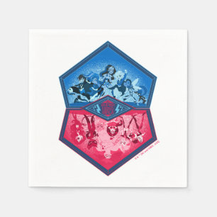 Servilleta De Papel DC Super Hero Chicas lucha en equipo