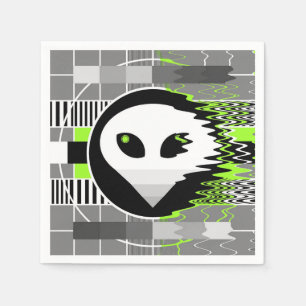 servilleta de papel de Alien TV