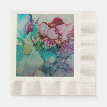 Servilleta de papel de arte hermosa