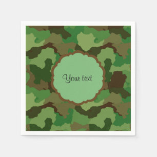 Servilleta De Papel De camuflaje