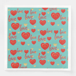 Servilleta De Papel De Cena amar