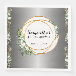 Servilleta De Papel De Cena Amor radiante: Boda inolvidable