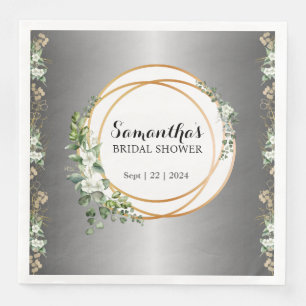 Servilleta De Papel De Cena Amor radiante: Boda inolvidable