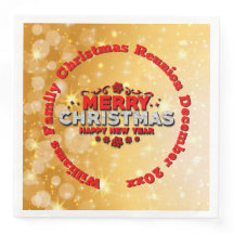 Añadir nombre año coincidente Feliz Navidad