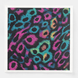 Servilleta De Papel De Cena Animal Print 