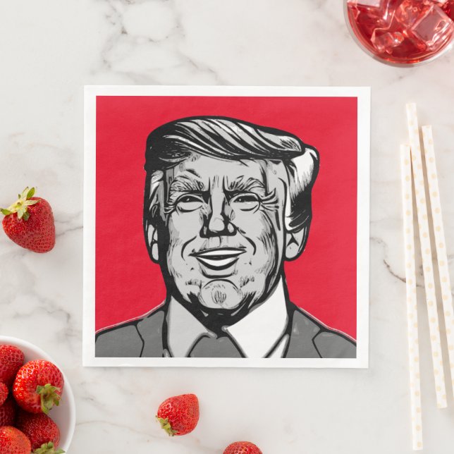 Servilleta De Papel De Cena awesoma, donald, trump, donald trump, presidente,  (In situ)