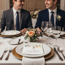 Boho Boda Napkin Vintage floral Bouquet