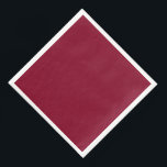 Servilleta De Papel De Cena Borgoña<br><div class="desc">El burgundy es un color profundo y rico que combina el rojo oscuro con tonos subyacentes de púrpura y a veces marrón. A menudo se describe como sofisticado,  lujoso y cálido,  similar al color del vino tinto de la región de Borgoña en Francia.</div>
