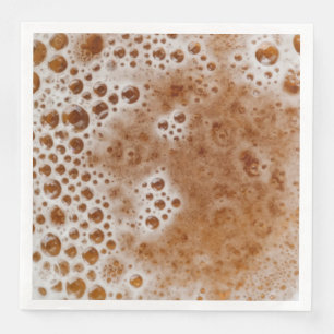 SERVILLETA DE PAPEL DE CENA BURBUJAS DE CERVEZA