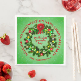 Servilleta De Papel De Cena Cambiar todos los Navidades de la organización de 