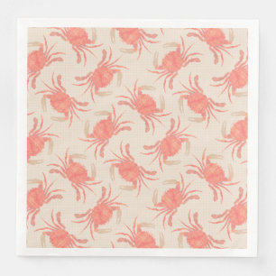 Servilleta De Papel De Cena Cangrejo - Peach Fuzz 2024
