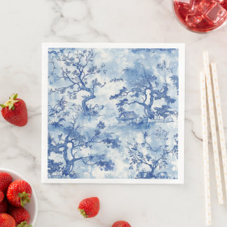 Servilleta De Papel De Cena Cherry Blossom Haven Napkins