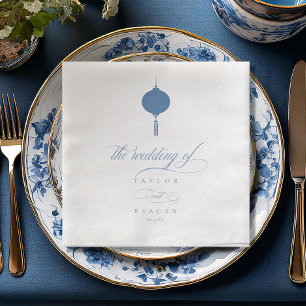 Servilleta De Papel De Cena Chinoiserie Hanging Lantern Motif ID1094