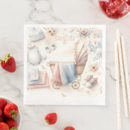 Servilleta De Papel De Cena Chocolate Babyshower