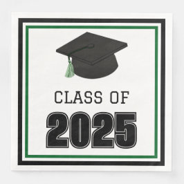 Servilleta De Papel De Cena Clase de Green 2025