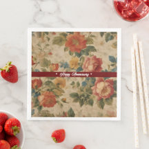 Colección de vintage de color de agua floral de mo