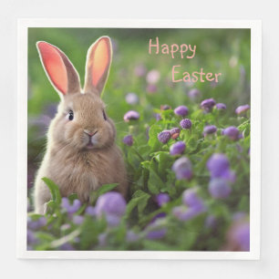 Servilleta De Papel De Cena Conejo Cute