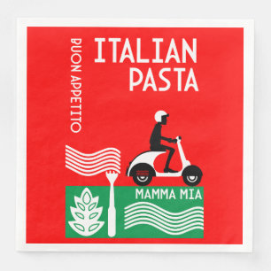 Servilleta De Papel De Cena Cook italiano