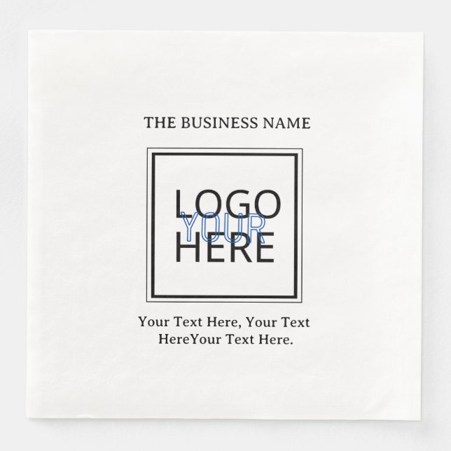 Servilleta De Papel De Cena Crea el tuyo propio (Anverso)