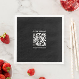 Servilleta De Papel De Cena Crear un código QR instantáneamente con la direcci