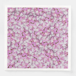 Servilleta De Papel De Cena Crown Vetch Seamless Pattern