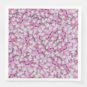 Servilleta De Papel De Cena Crown Vetch Seamless Pattern