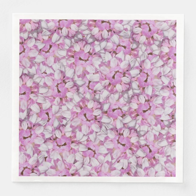 Servilleta De Papel De Cena Crown Vetch Seamless Pattern (Anverso)