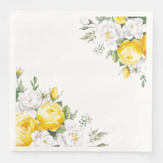 Servilleta De Papel De Cena Cuadros de cena de papel para Rosas de servilletas