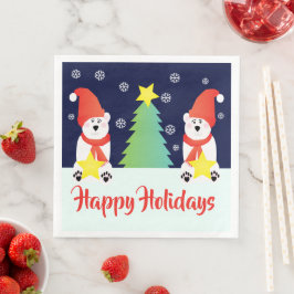 Servilleta De Papel De Cena Cuidado Y Lúgubre