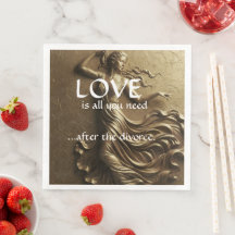 Decoración divertida para divorcio de mujeres lujo