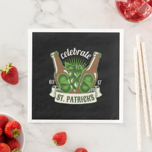 Servilleta De Papel De Cena Día de San Patricio