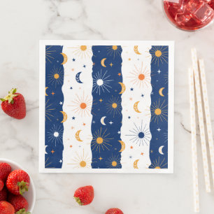 Servilleta De Papel De Cena Día y noche