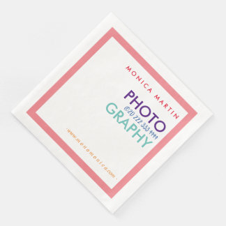 Servilleta De Papel De Cena ¡Difunde tu marca! Napkins