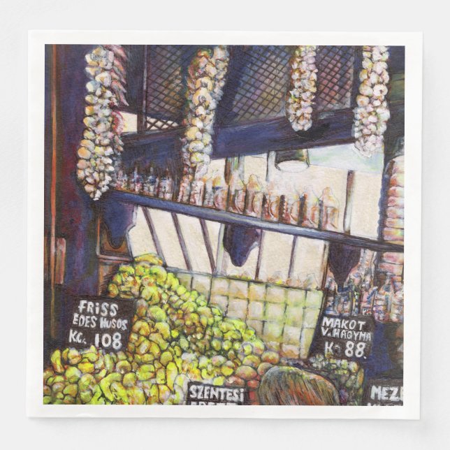 Servilleta De Papel De Cena Dimensiones de la curiosidad (Anverso)