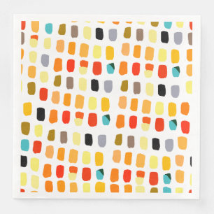 Servilleta De Papel De Cena Disco Fiesta Napkins