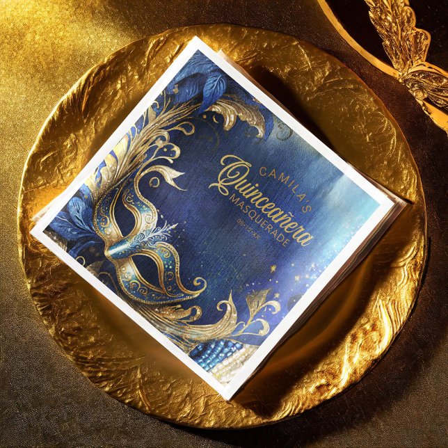 Servilleta De Papel De Cena DNI1031 de quinceanera (Subido por el creador)