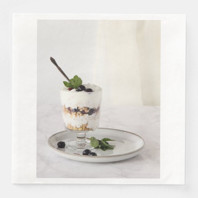 Servilleta De Papel De Cena Dulce vida diaria (Anverso)