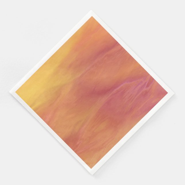 Servilleta De Papel De Cena Earthtone Skies Paper Party Napkins (Esquina)