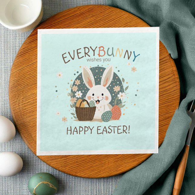 Servilleta De Papel De Cena Easter Bunny Egg Basket ID1013 (Subido por el creador)