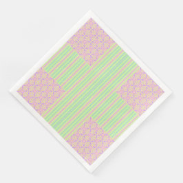 Servilleta De Papel De Cena Easter Pastel Cross Party Paper Napkins