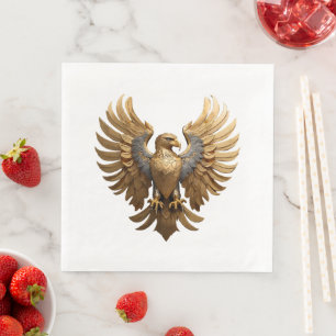 Servilleta De Papel De Cena El Águila Real