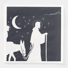 Servilleta De Papel De Cena El Viaje A Belén